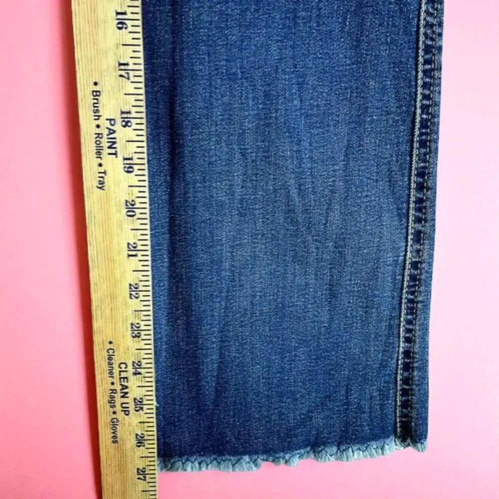 Stylish Blue Flare Women's Jeans - Picture 8 of 9